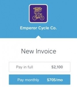 Square Installment invoices