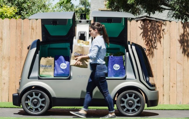 Kroger tests driverless grocery deliveries