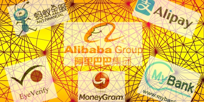 Alibaba global financial network