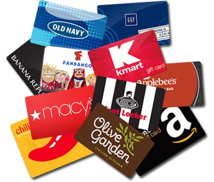 Gift card sales grew in 2019.