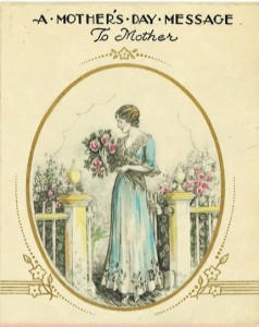 1920's Hallmark Mother's Day greeting card