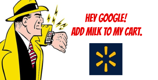 Walmart Voice Order for groceries