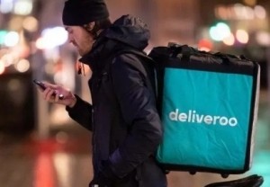 Amazon is one of a new group of investors in EU food delivery company Deliveroo.