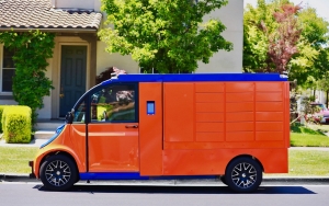 Boxbot Transpo van