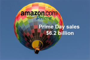 Prime Day sales hit $6.2 billion