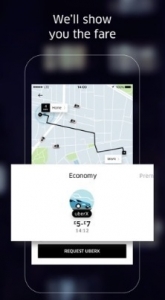 Uber app
