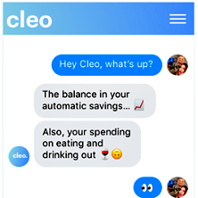 Cleo – a banking app