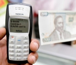 M-PESA mobile money services