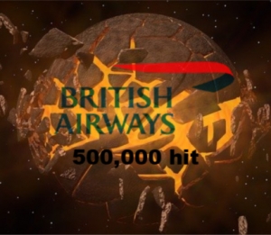 500K British Airways customers hit