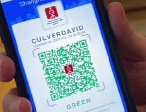 China Green QR codes
