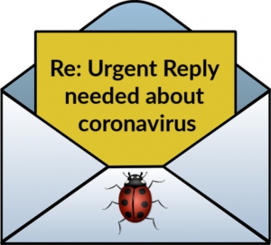 coronavirus causing business email compromise threats
