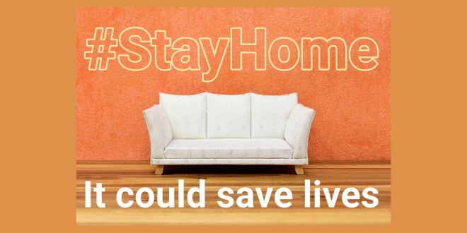 Stay home. Save lives.