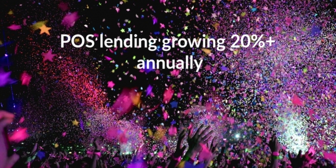 POS lending is growing at 20% plus annually