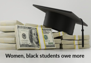 Women, black US students owe more