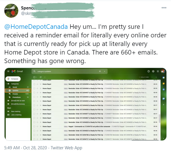 Home Depot Canada data breach