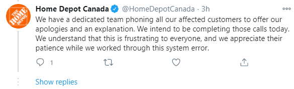 Home Depot Canada responds to data breach