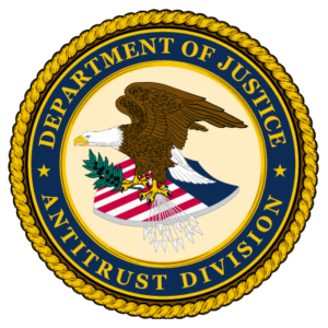 DOJ Antitrust Division logo