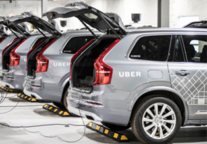 Uber autonomous vehicles
