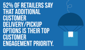 customer delivery and pick up a top priority