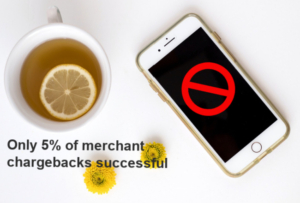 Only 5% of merchant chargebacks successful