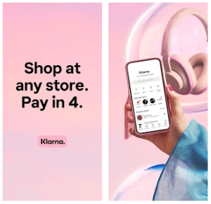 Klarna buy now pay later app