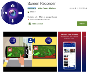 Screen Recorder app