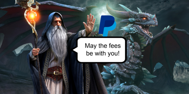 PayPal merchant fee increase
