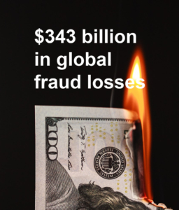 $343 billion paid by merchants for 2023 global fraud losses
