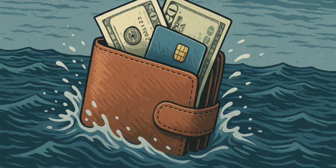 US consumer savings sinking
